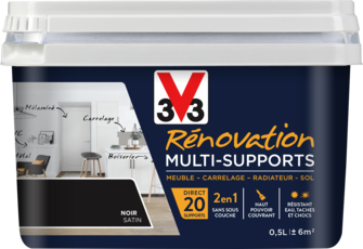 RENO MULTI SUPPORTS POT 0,5 L NOIR